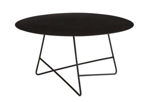 Magnolia Home Traverse Carbon Round Coffee Table By Joanna Gaines — view 1