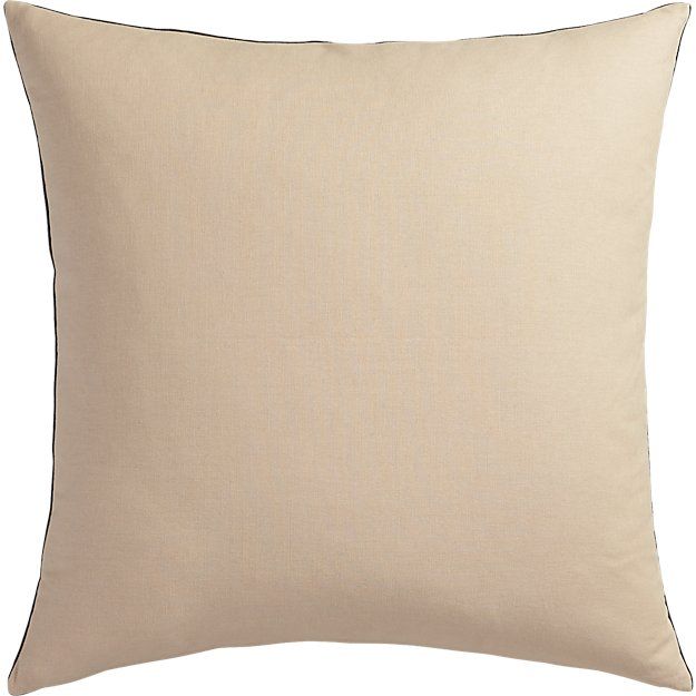 Leisure Black Pillow With Insert-23"x23" thumbnail 3