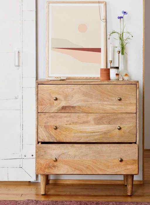 Amelia 3-Drawer Dresser — view 1