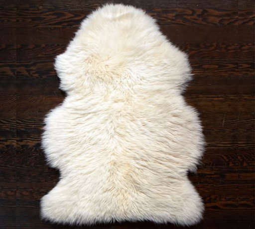 Sheepskin Rug 2x3 Ivory — view 1