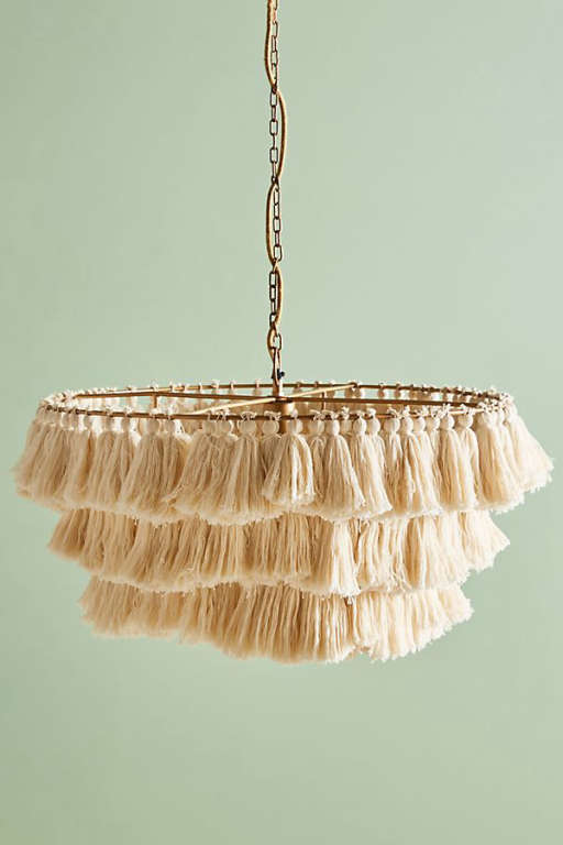 Fela Tasseled Chandelier — view 1
