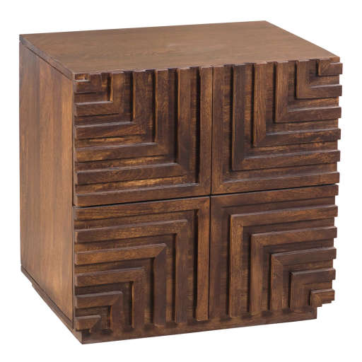 Union Home Maze Wood Night Stand — view 1
