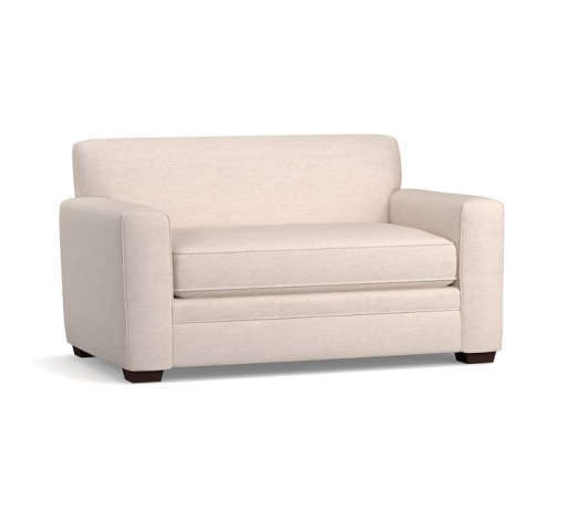 PEARCE SQUARE ARM TIGHT BACK UPHOLSTERED SOFA TWIN SLEEPER — view 1