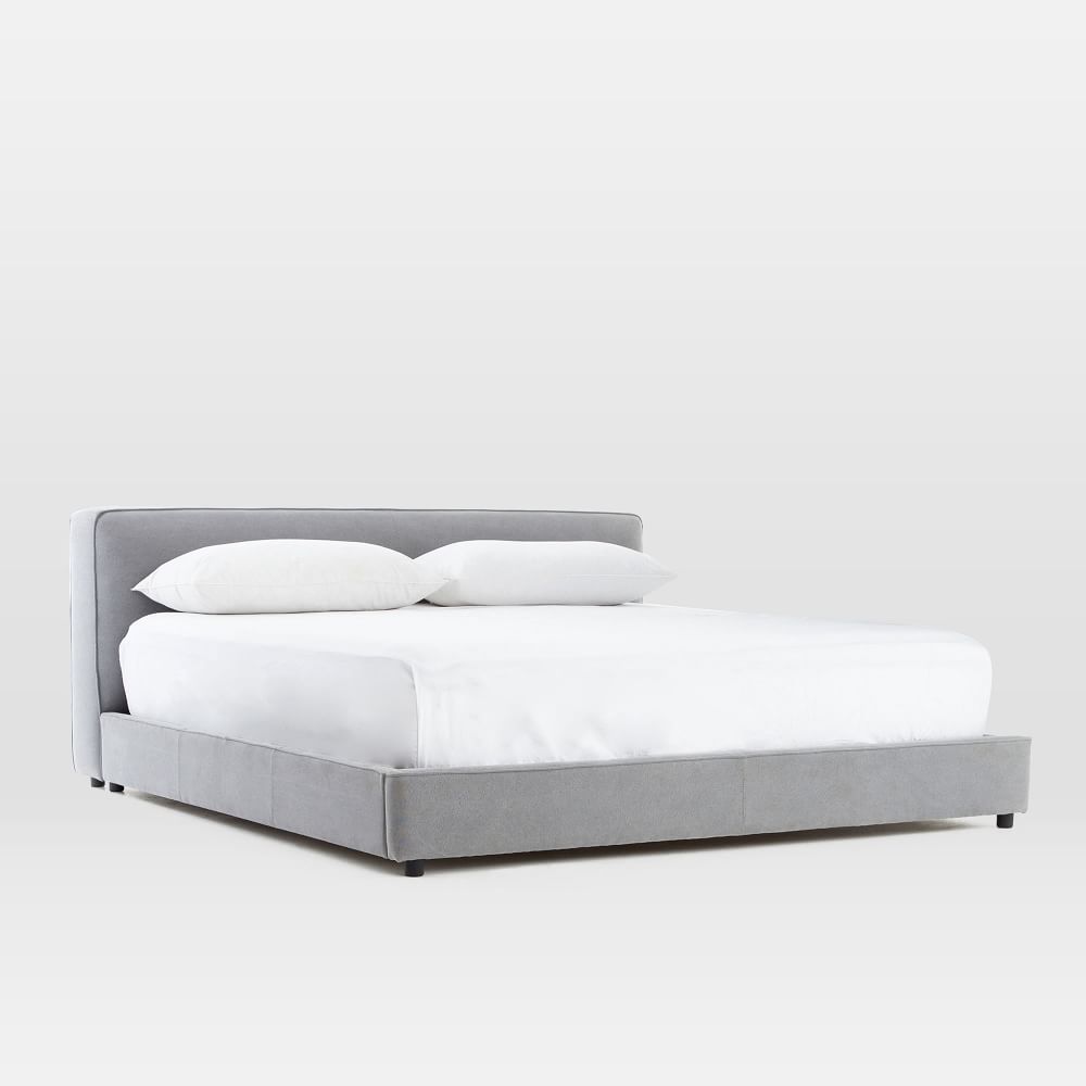 Flanged Edge Upholstered Bed-Queen thumbnail 2