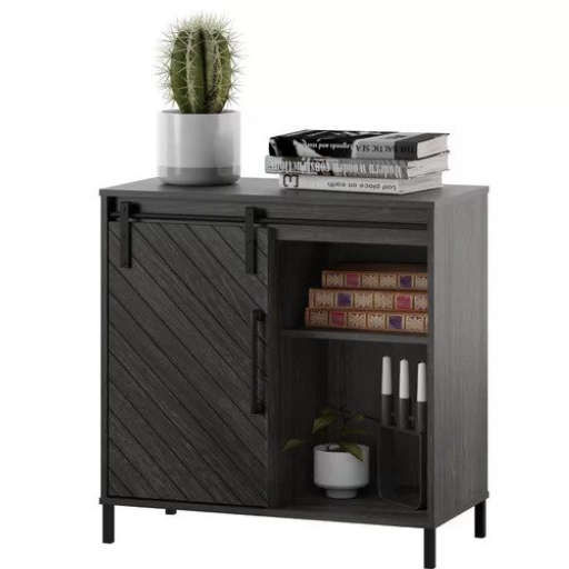 Ruth Sliding 1 Door Accent Cabinet — view 1