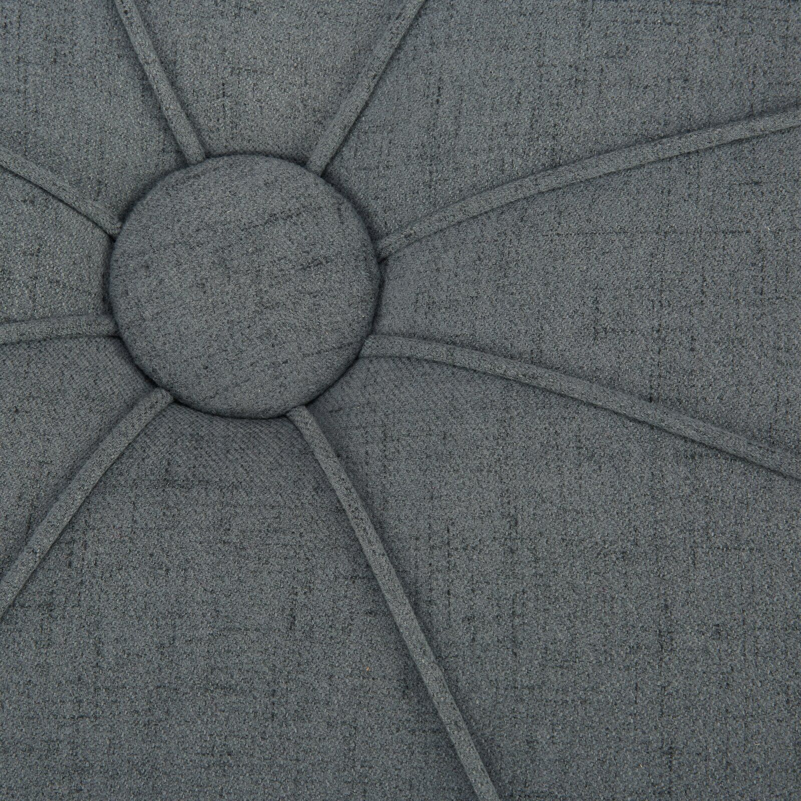 Telly Oval Tufted Cocktail Ottoman thumbnail 2