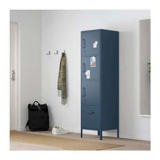 IDÅSENHigh cabinet with smart lock — view 1