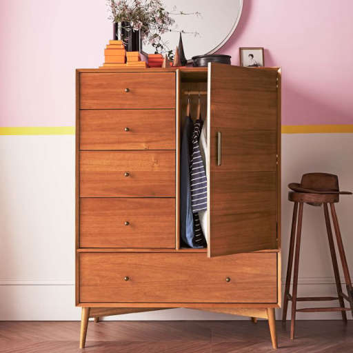 Mid-Century Chifforobe - Acorn — view 1