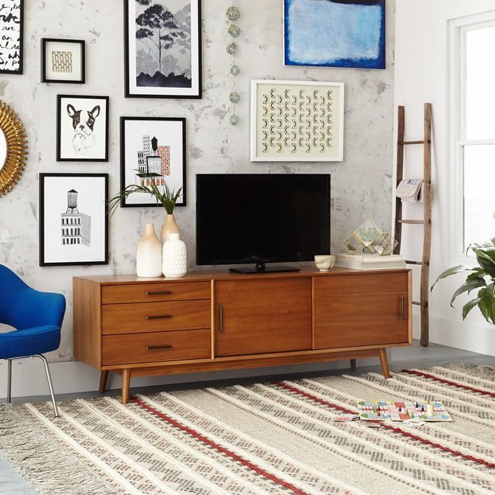 Mid Century Media Console thumbnail 2