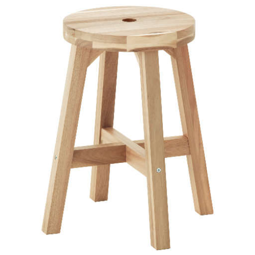 SKOGSTA Stool — view 1