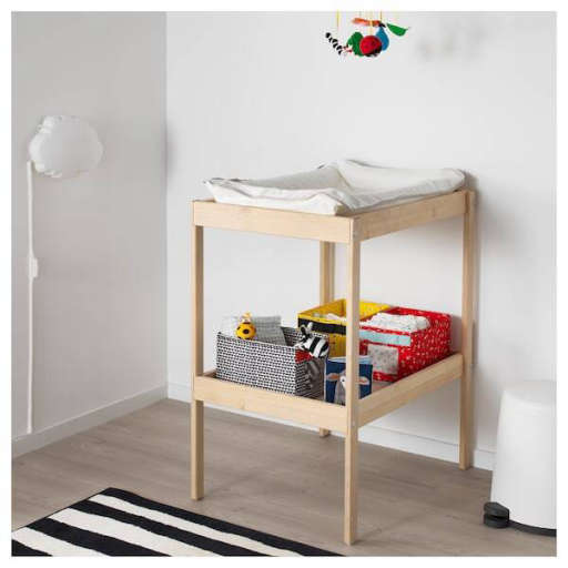 SNIGLAR Changing table — view 1