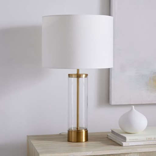 Acrylic Column Table Lamp — view 1
