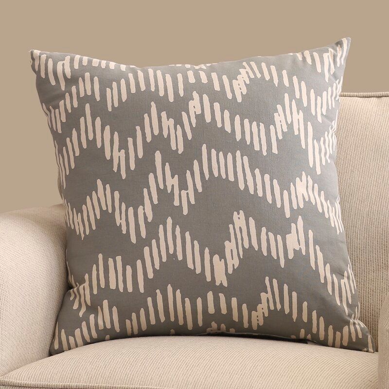 Ochoa 100% Cotton Throw Pillow With No Insert-18"x18" thumbnail 2