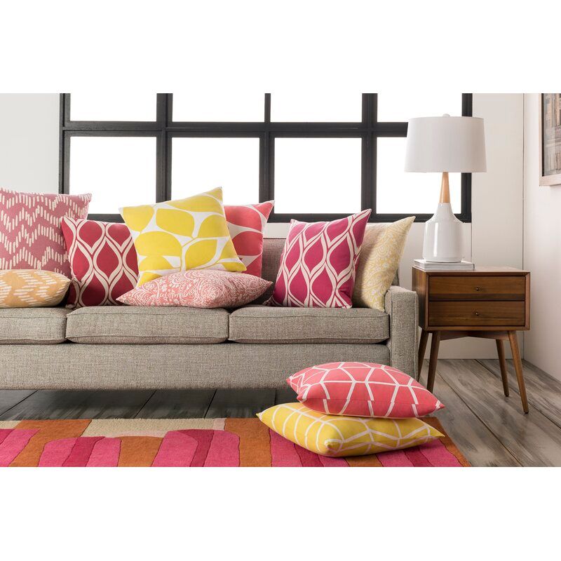Ochoa 100% Cotton Throw Pillow With No Insert-18"x18" thumbnail 4
