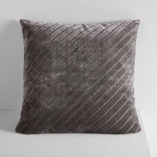 Diagonal Stripe Velvet Pillow Covers — view 1