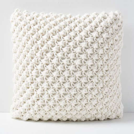 Bobble Knit Pillow Covers With No Insert — view 1