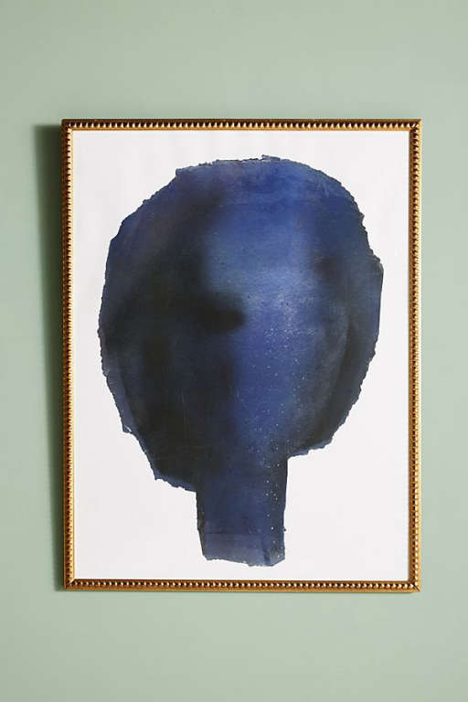 Blue Head Wall Art — view 1