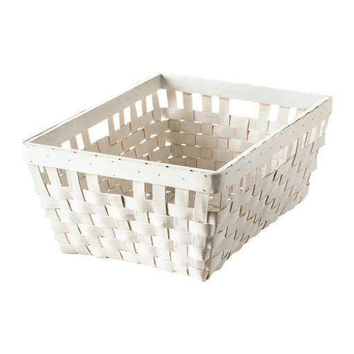 Knarra Basket, white — view 1