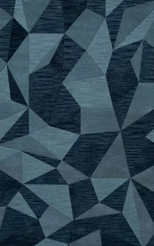 Lela Machine Woven Wool Blue Area Rug — view 1