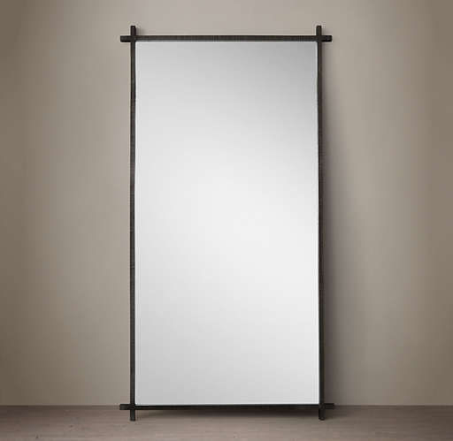 RIBBED CROSS-CORNER MIRROR — view 1