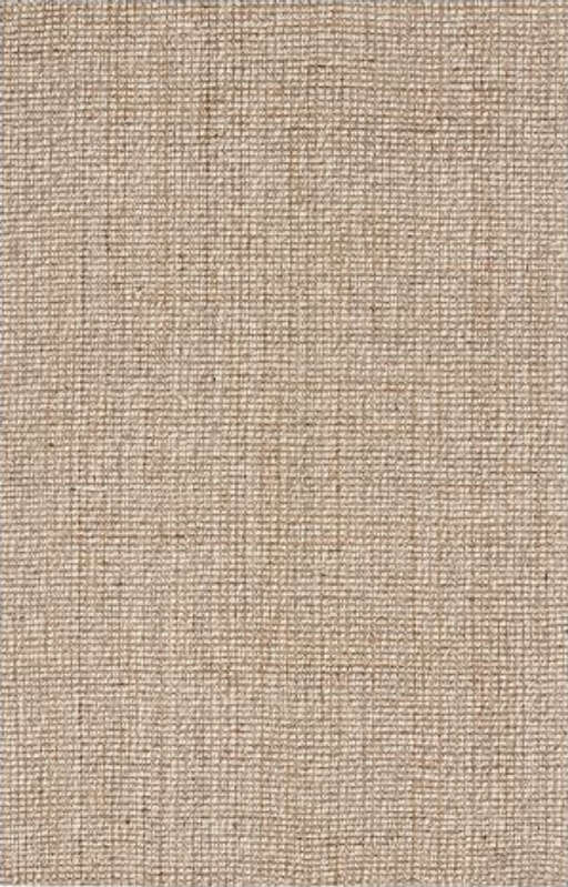 Chunky Wool/Jute Rug Natural-9'x12' — view 1