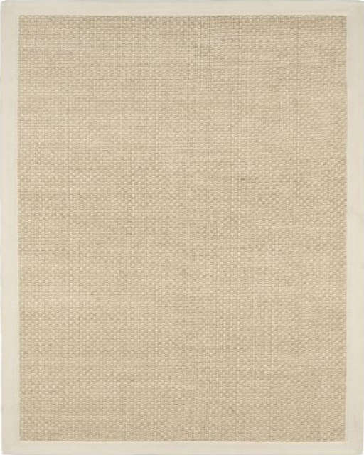 Chenille Jute Basketweave Handwoven Rug - Natural 9'x12' — view 1
