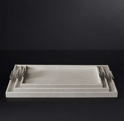 SHAGREEN TRAY (small) — view 1
