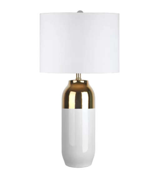 Roselli Ceramic and Metal 25" Table Lamp — view 1