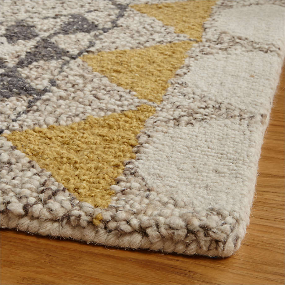 Thea Hand Hooked Wool Rug-8'x10' thumbnail 2