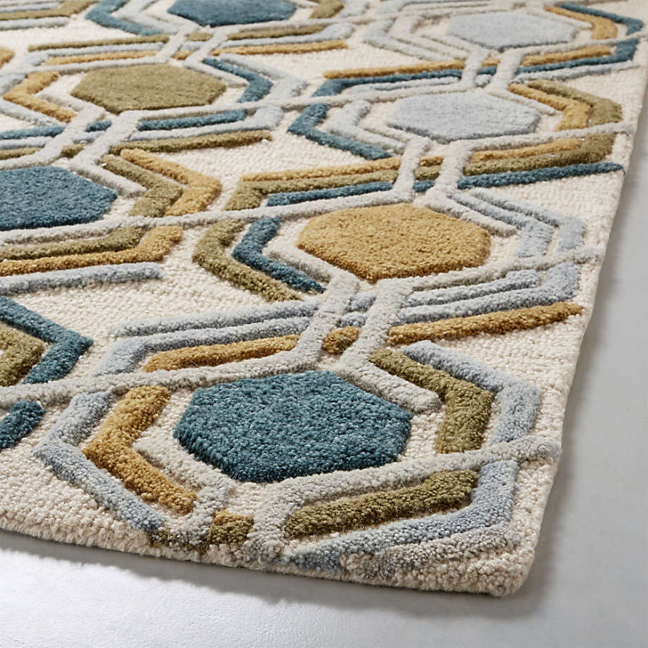 Riesco Mid-Century Modern Rug-9'x12' thumbnail 3