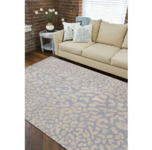 Trapani Pale Blue Area Rug- 6' x 9' — view 1