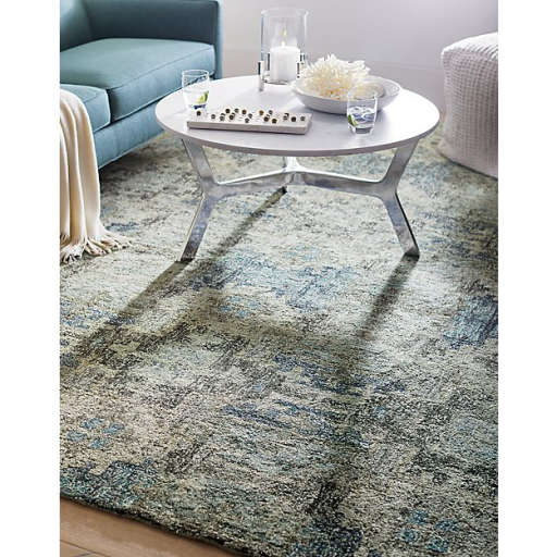 Alvarez Mineral Blue Hand Tufted Rug 9'x12' — view 1