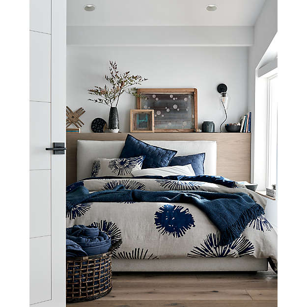 Styles Blue Fringe Throw Blanket thumbnail 5