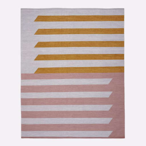 Spliced Stripe Rug 8'x10' — view 1