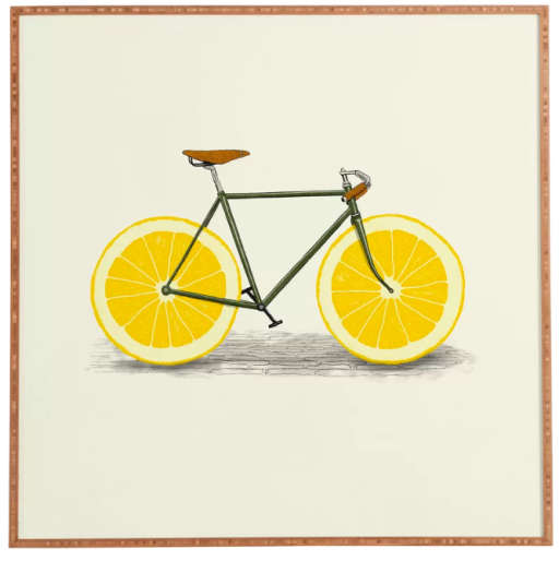 Zest I Framed Painting Print — view 1