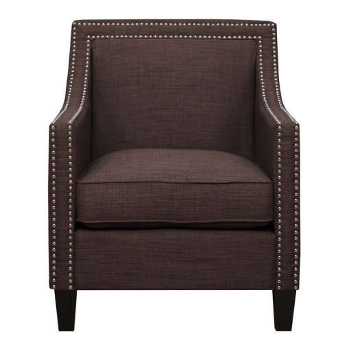 Rotterdam Armchair-chocolate — view 1