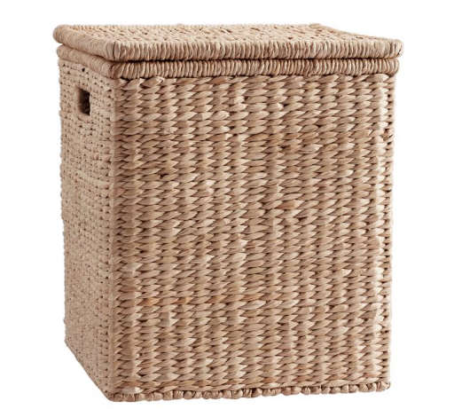 Savannah Oversized Lidded Square Basket — view 1