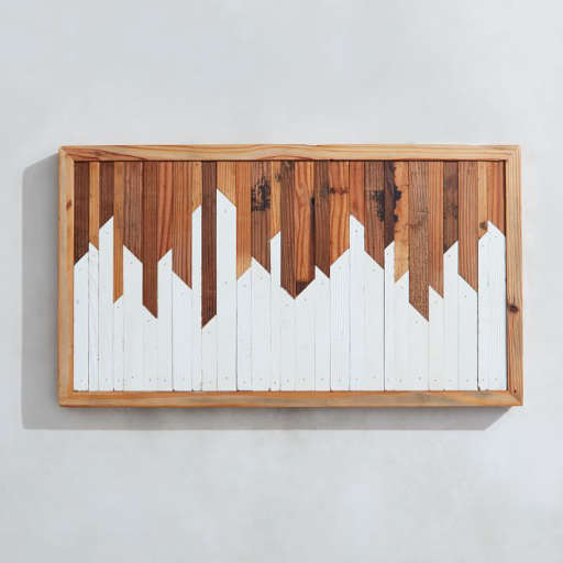 Hemlock & Heather Wood Wall Hangings - Waterloo — view 1