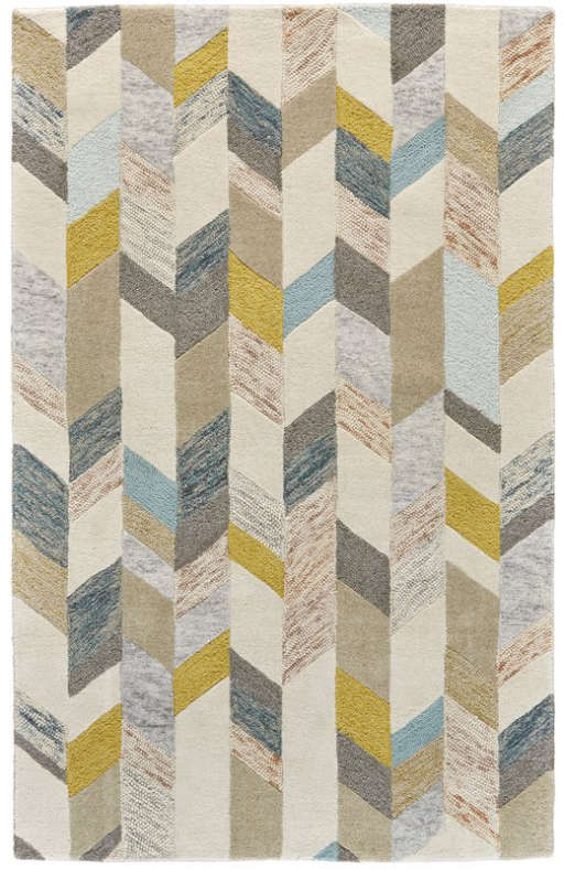 Christine Hand-Tufted Gray/Gold Area Rug-9'6"x13'6" — view 1