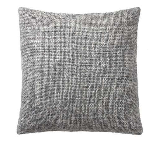 FAYE TEXTURED LINEN PILLOW COVERS — view 1