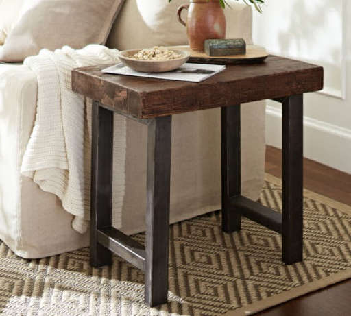 GRIFFIN RECLAIMED WOOD END TABLE — view 1