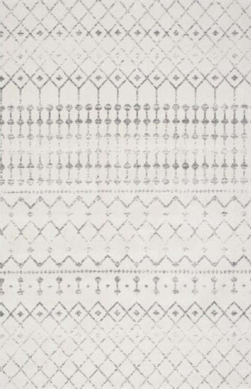 Clair Geometric Gray Area Rug 8' x 10' — view 1