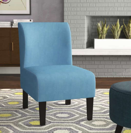 Reedsport Slipper Chair — view 1