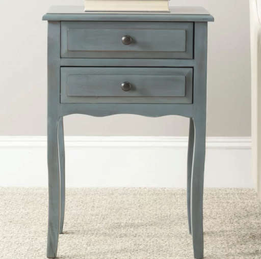 Philipston 2 Drawer Nightstand-Barn Blue — view 1