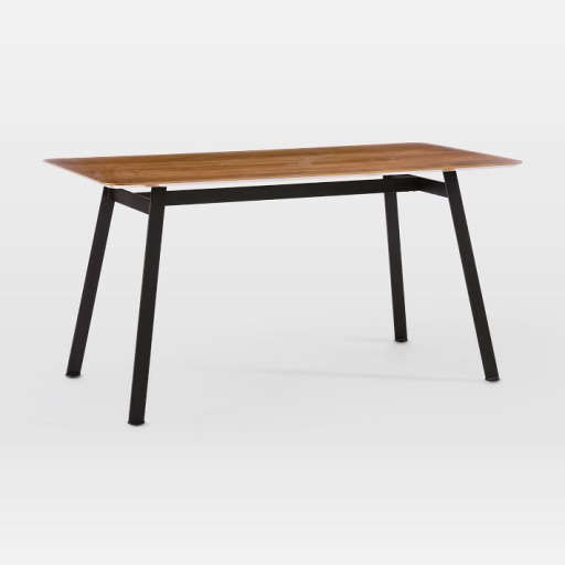 Rye Dining Table - Dark Walnut — view 1