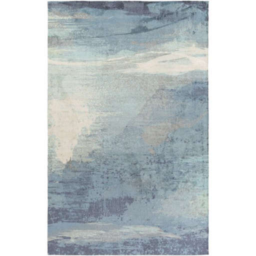 Sebbie Sky Blue/Aqua Area Rug — view 1