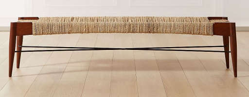 Wrap Large Natural Bench — view 1