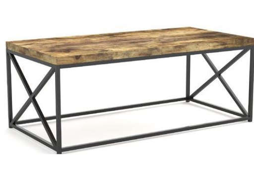 Knapp Coffee Table with Tray Top — view 1