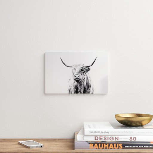Portrait Of A Highland Cow by Dorit Fuhg — view 1