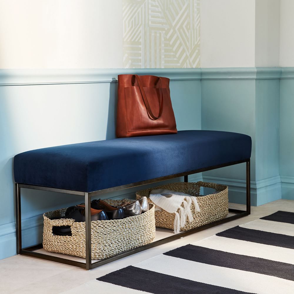 Metallic Woven Underbed Basket thumbnail 3